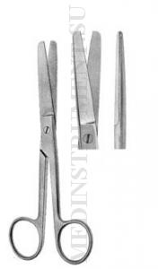 Ножницы тупоконечные по Куперу прямые, 145 мм