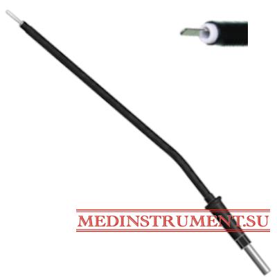 Монополярный электрод-нож для аргонусиленной коагуляции и хирургии изогнутый 130 мм рабочая длина электрохирургический