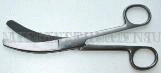 Ножницы горизонтально-изогнутые для пересечения пуповины 160 мм (ножницы Валькера)