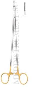 Иглодержатель минисосудистый по Ридеру-Васкулару с твердосплавными вставками, длина 260 мм