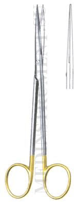 Ножницы METZEMBAUM, прямые, остроконечные, длина 14 см